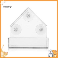 Vip Acrylic Transparent Bird Feeder Suction Cup Mounted Birdhouse Food Feeding Tool