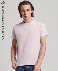 Superdry Organic Cotton Essential Logo T-Shirt - Pale Pink Marl