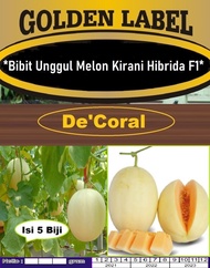 👍 Bibit Unggul Melon Kirani Hibrida F1 | Benih Melon Kirani Hibrida