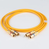 Van Den Hul VDH MC D102 MK III HYBRID RCA Interconnect Cable Wire with Gold Plated RCA Plug Hifi Aud