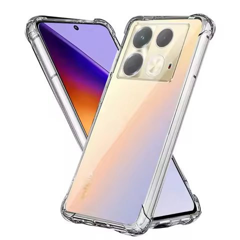 For Infinix Note 40 30 Pro Plus 4G 5G Shockproof Case on Note12 2023 G88 G96 11 10 Pro 11s Clear Sil