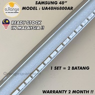 UA48H6800AR SAMSUNG 48" LED TV BACKLIGHT (LAMPU TV) SAMSUNG 48 INCH LED TV BACKLIGHT 48H6800AR