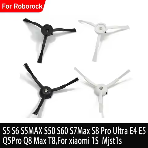 Side Brush Accessories For Xiaomi 1S For Roborock S5 S6 S5MAX S50 S60 S7Max S8 Pro Ultra E4 E5 Q5Pro