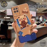 HP Latest Samsung A12 / M12 Case - Leviora Case - Fashion Case Bear - Samsung A12 / M12 Softcase - P