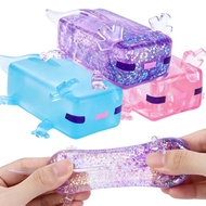 1/2pcs Squeeze Stress Cute Fish Toy / Sparkle Stress & Anxieties Relief Axolotl Squishy