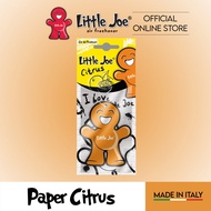 Little Joe Paper Citrus Car Air Freshener