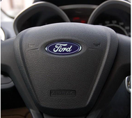 Decal Miếng Dán Vô Lăng Xe Hơi ô tô  logo Ford F150 F250 F350 Edge Explorer Ranger Focus Fiesta dành