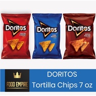 DORITOS Tortilla Chips 7 oz | Nacho Cheese - Cool Ranch - Spicy Nacho