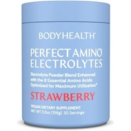 BodyHealth PerfectAmino Electrolytes Powder No Sugar, Keto Sugar Free Fasting Electrolytes Drink Mix