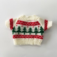 【Just clothes】 Christmas doll 26cm Gifford bear clothes sweater 30cm Christmas plush toy clothing