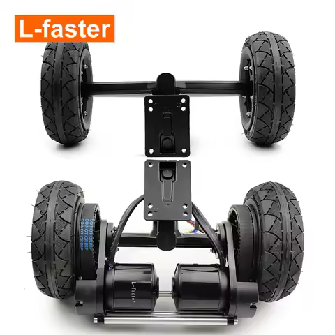 L-faster 6 Inch Wheel Electric Skateboard Conversion Kit Short Truck With 36V 190KV N63 Brushless Mo