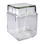ขวดโหลแก้วเหลี่ยม 1100 มล.