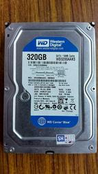 缺貨中 勿下標 台南【數位資訊】3.5吋/WD3200AAKS 320G  SATA/16MB 良品硬碟$50