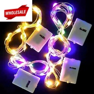(BC) 1/2M Flashing LED Light Strings / Christmas Party Gift Box Decorations / Outdoor Garland Lights