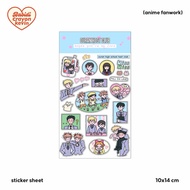 (Sticker) OURAN HIGH SCHOOL Fan Art Oran Host Club