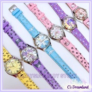 C'S DREAMLAND Cute Sanrio Watch With Box Cute Cartoon Watch  Kuromi Melody Cinnamoroll Purin Watch C