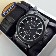 Jam Tangan Pria Fossil FS6083 Paket Chrono Aktif Free Tali Kulit