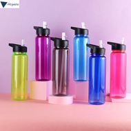 HCYEOU 750ml Water Bottles Gym Travel Sport Food Degree Plastic