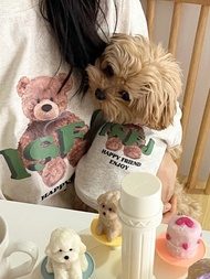 Cozy Cute Knit Dog Hoodie For Small Breeds - 4-Color MBTI ISTJ ENFP ISFJ ESTJ Design, 100% Polyester