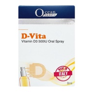 OCEAN HEALTH D-Vita Vitamin D3 500IU Oral Spray 8ml