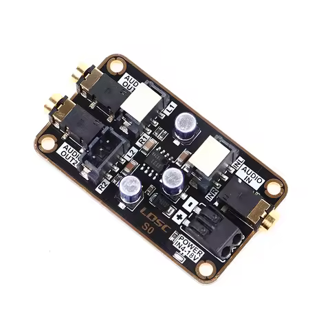 Audio Isolation Noise Reduction Module Audio DSP Common Ground Amplifier Board Car Audio DS Power Am