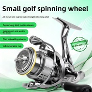 Metal Spinning Reel Shallow Spool Long Cast Saltwater Resistant
