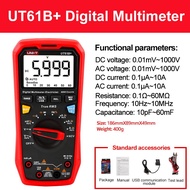 UNI-T Professional Digital Multimeter UT61E + DC AC 1000V เครื่องทดสอบแรงดันไฟฟ้า True RMS Handheld