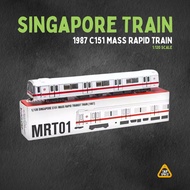 (MC) MRT01 Singapore Train – 1987 C151 Mass Rapid Train