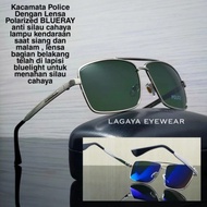 kacamata police sunglass polarized anti uv original