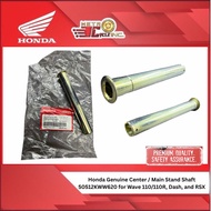Honda Center / Main Stand Shaft 50512KWW620 for Wave 110/110R, Dash, and RSX