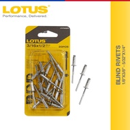 Lotus Blind Rivets ( 1/8 inch X 3/8 inch to 5/32 inch X 1/4 inch ) - Hand Tools Accessories |  Nails