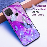 HP [H05] Oppo A15 A15S GLASS Case, OPPO A15 A15S GLASS CASE, CASE OPPO A15 A15Shp, COOL OPPO A15 A15