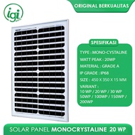 20W SOLAR PANEL 20 Watt SOLAR CELL/ 20 SOLAR PANEL/ INSCOM MONOWP