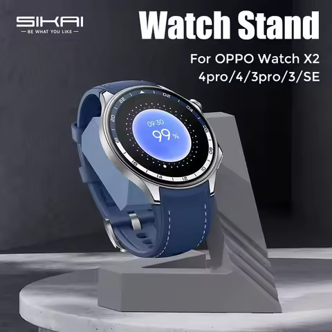 SIKAI Smart Watch Charger Stand for OPPO Watch x3 /Watch x2 /Watch 4 Pro/3 Pro/3/SE Holder Dock Desk