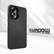 Case Oppo A58 4G Case Softcase FOLDING WINDOW MACARON Case Casing Hp Oppo A58 4G