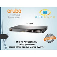 ARUBA 2930F 24G PoE + 4SFP SWITCH (JL261A)