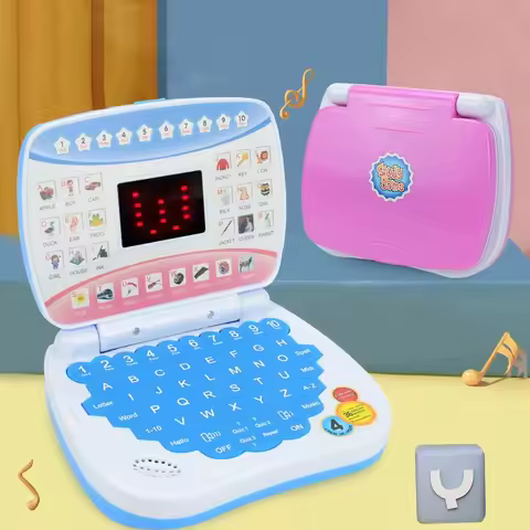 Learning Machine Laptop Computer Child Electronic Preschool Language Education Toys Gift Toddler Kid