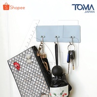 InnHome 3-Hook Hook Wall Key Hanger Kitchen Bathroom Strong Adhesion No Drilling Required Clothes