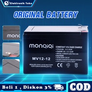 Original Battery Aki Kering 6V 4.5AH 4V 4AH 12V 12AH Aki Sprayer Elektrik Aki Sinleadaer Aki Anak Mobil Mobilan Aki Anak Motor Aki Anak