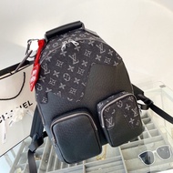 L-2023 High-Version L、3-12 Men's Backpack Multi Pocket Travel Bag Shoulder Bag lady bag