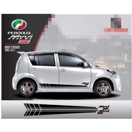 PERODUA MYVI SE CAR BODY STICKER