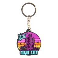 Cyberpunk 2077 Cyberpunk 2077 Night City Key Ring [American Company Goods] [Ready Stock]