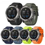 26มม.22มม.20มม.สายนาฬิกาสำหรับ Garmin Fenix 6 6S 6X 5X 5 5S 3 3HR Forerunner 935 945 Quick Release สายสร้อยข้อมือซิลิโคน