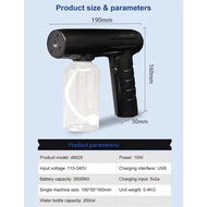 ﺴ♗◐Wireless Blu-ray disinfectant spray gun handheld disinfection spray machine Nano Steam Spray Gun Atomizer Fogger