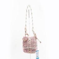 CHANEL 编制珍珠小号单肩包