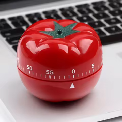 Tomato Timer Mechanical Countdown Electronic Kitchen Timer Alarm Kitchen Cooking Tool Clock Pomodoro