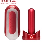 經典回歸*[TENGA] FLIP 0 (ZERO) RED &amp; WARMER SET/熱情紅&amp;暖杯器-熱情紅&amp;暖杯器