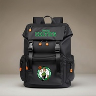 Little Giggles - Boston Celtics Boys' Backpack School Bag Waterproof, Light, Strong and Comfortable,
