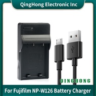 NP-W126 NP-W126S Battery Charger for Fujifilm BC-W126 HS30EXR HS33EXR HS35EXR HS50EXR X100F X100V X-A1 A2 A3 A5 E2 H1 S10