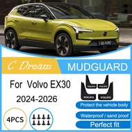 Fender For Volvo EX30  2024-2026 Wheel Mudguards Front Rear Splash Guards Mud Flaps Waterproof mud p